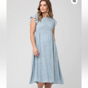 Ripe Maternity Ava Shirred Dress - size XS